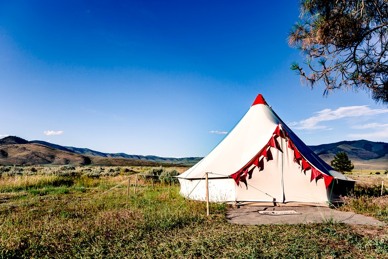 Bell Tents (United States of America, Hot Springs, Montana)