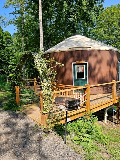 Yurts (United States of America, Fancy Gap, Virginia)