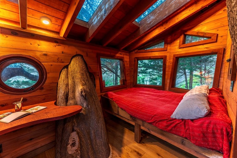 Tree Houses (United States of America, Half Moon Bay, California)