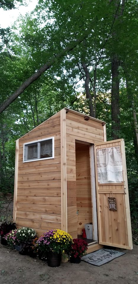 Little Red Cabin Rental by the Lake for a Weekend Getaway in Wisconsin