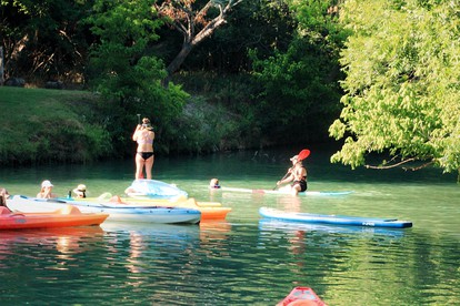 Dream Glamping Destination: Stunning Tented Cabin on the Geronimo Creek in Seguin, Texas