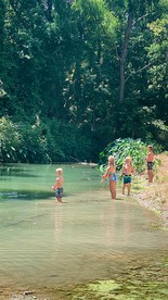 Cibolo Creek Haven: Family Glamping in a Waterfront Cabin Oasis photo 4