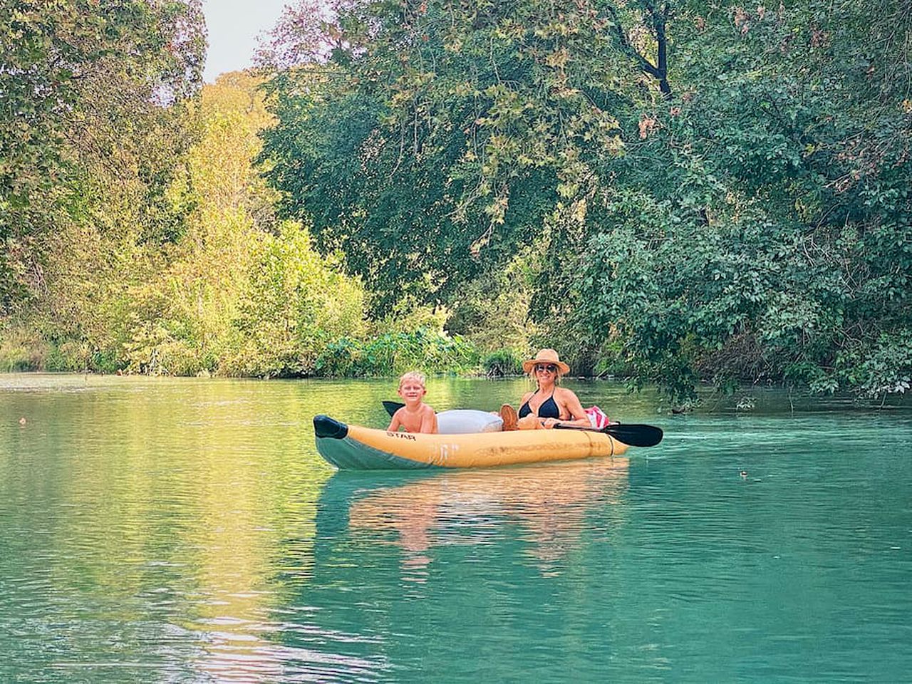 Unplug and Reconnect with Nature in this Lovely Safari Tent Rental on San Marcos River, Texas