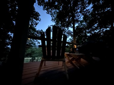 Elevated Yurt Perfect for the Hiking Enthusiast Located in Harrison, AR