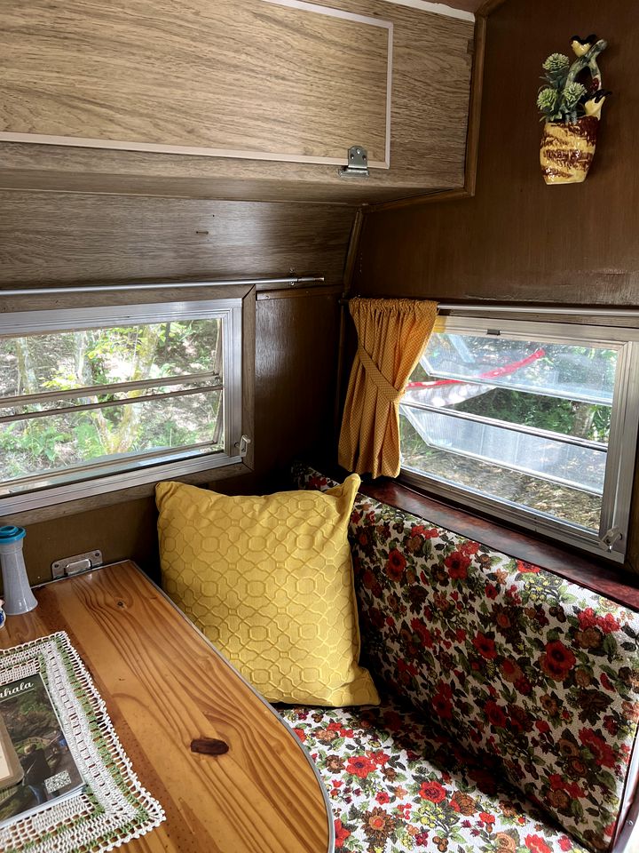 Unique Vacations at this Wonderful Vintage Caravan in Franklin, North Carolina