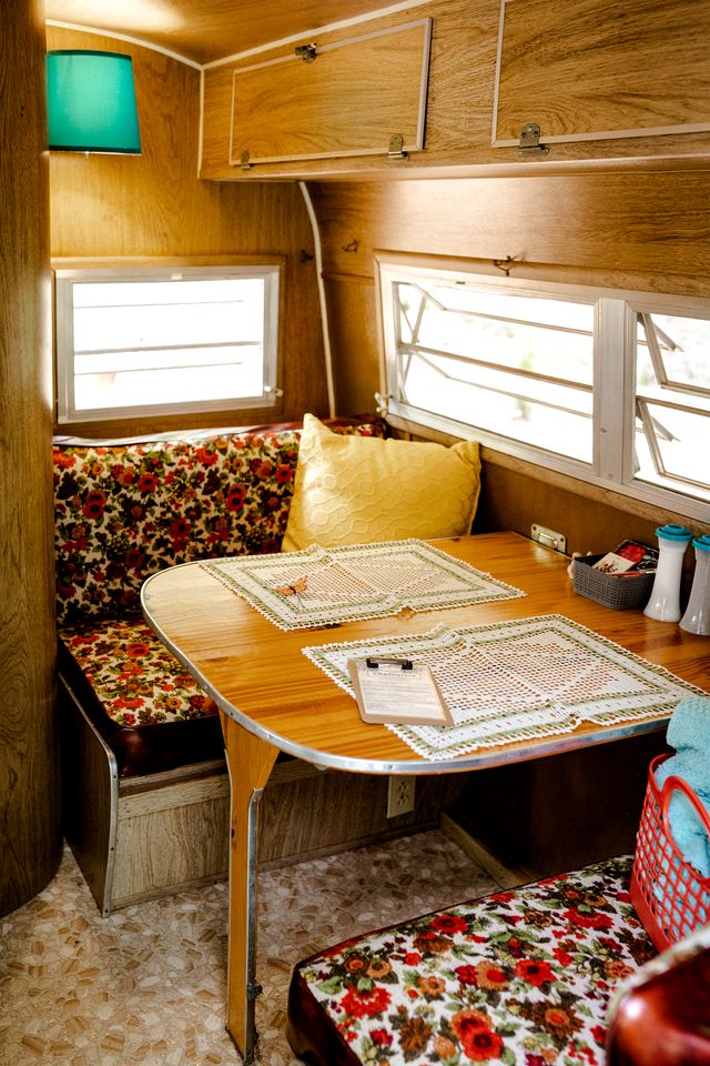 Unique Vacations at this Wonderful Vintage Caravan in Franklin, North Carolina