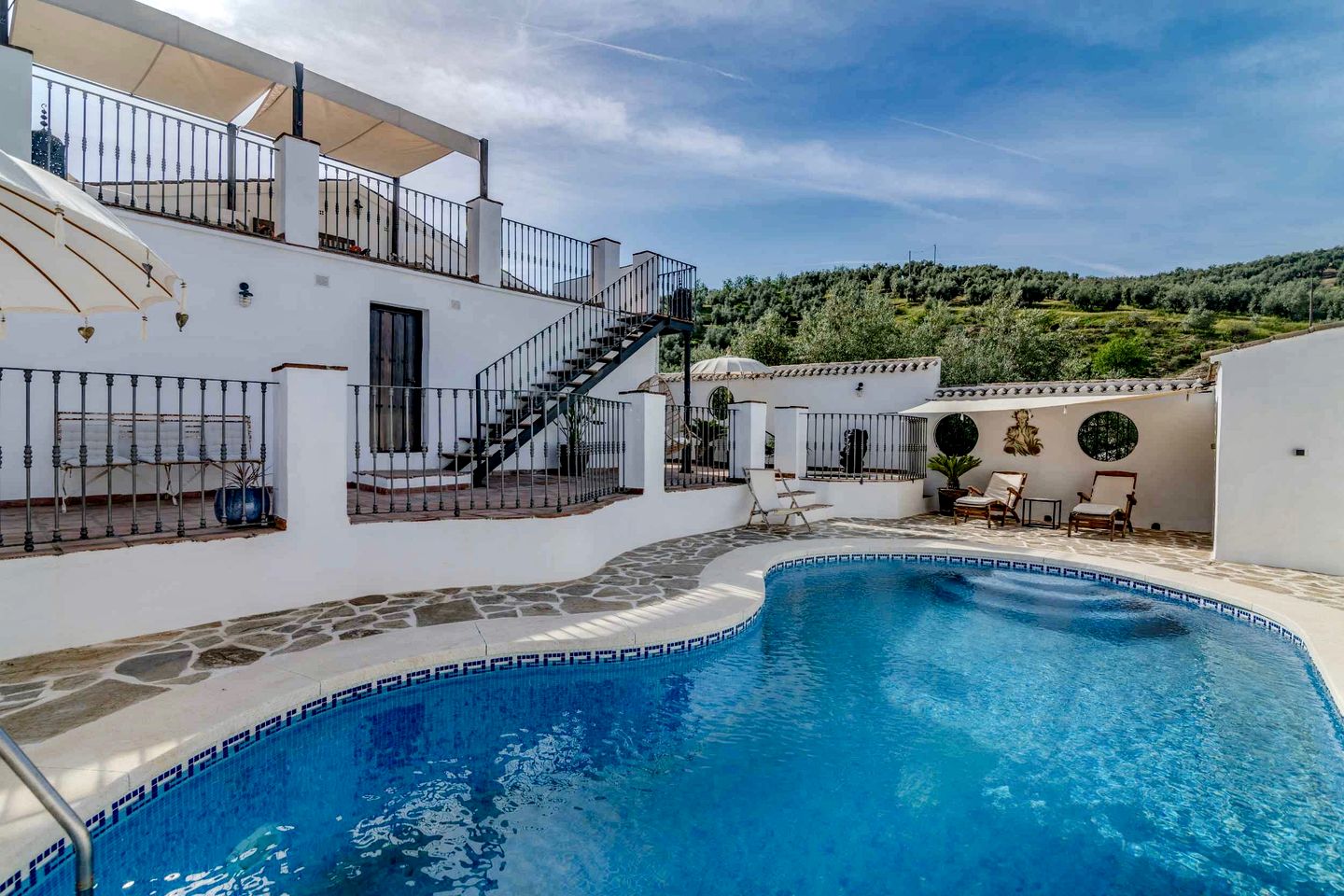 Gorgeous Romantic Getaway with a Fabulous Pool near Malaga, Spain