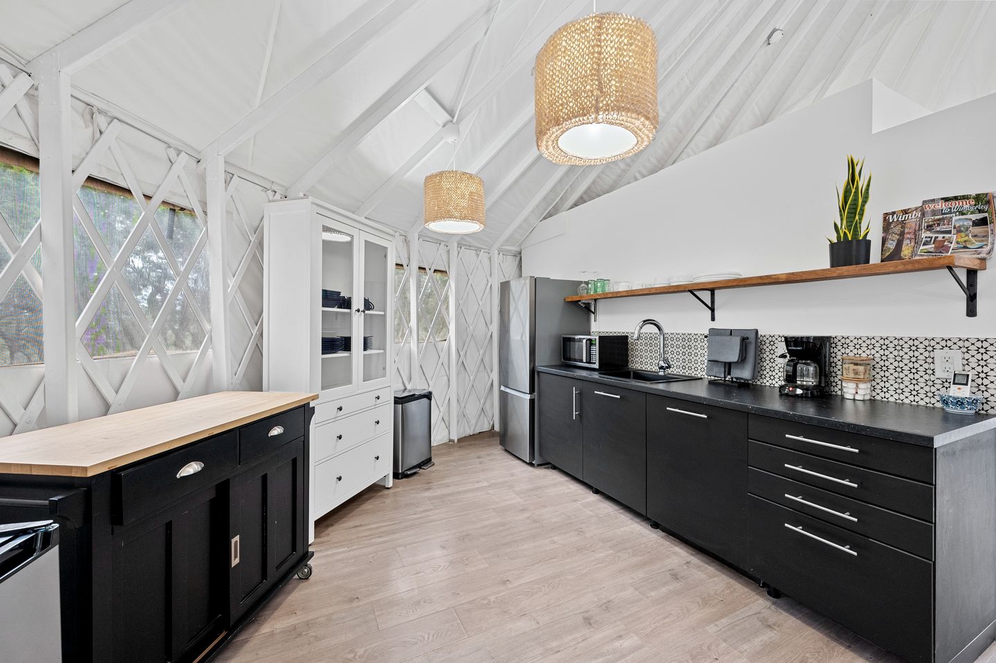 A Romantic Getaway in this Luxurious Yurt for Couples in Wimberley, TX