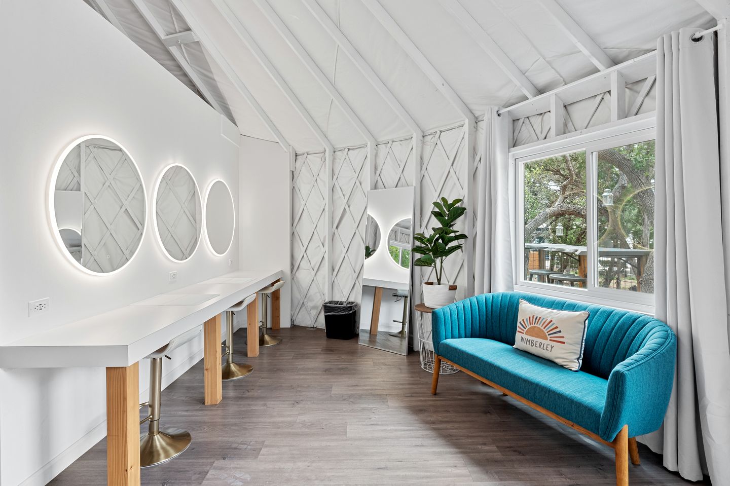 A Romantic Getaway in this Luxurious Yurt for Couples in Wimberley, TX