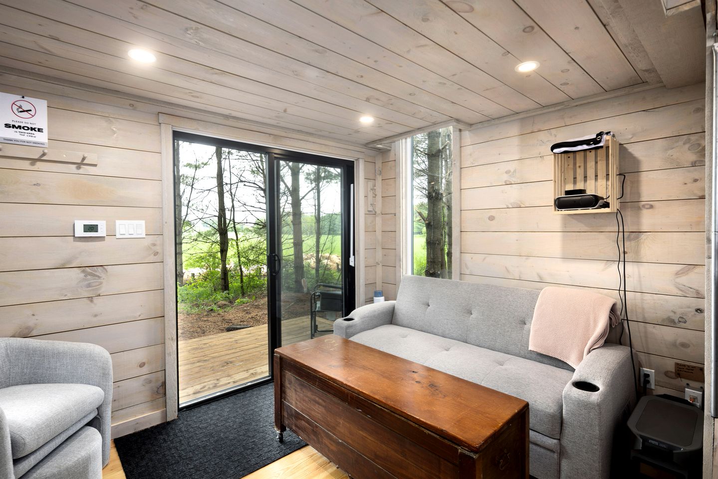 Cozy Getaways in Canada, in this Charming Tiny House with Fire Pit in Ontario