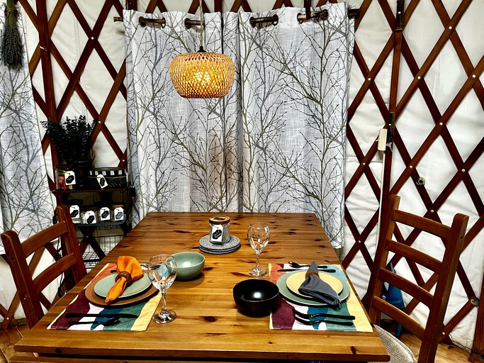 Yurts (United States of America, East Meredith, New York)