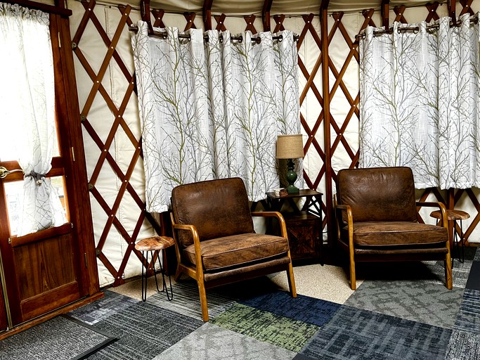 Yurts (United States of America, East Meredith, New York)