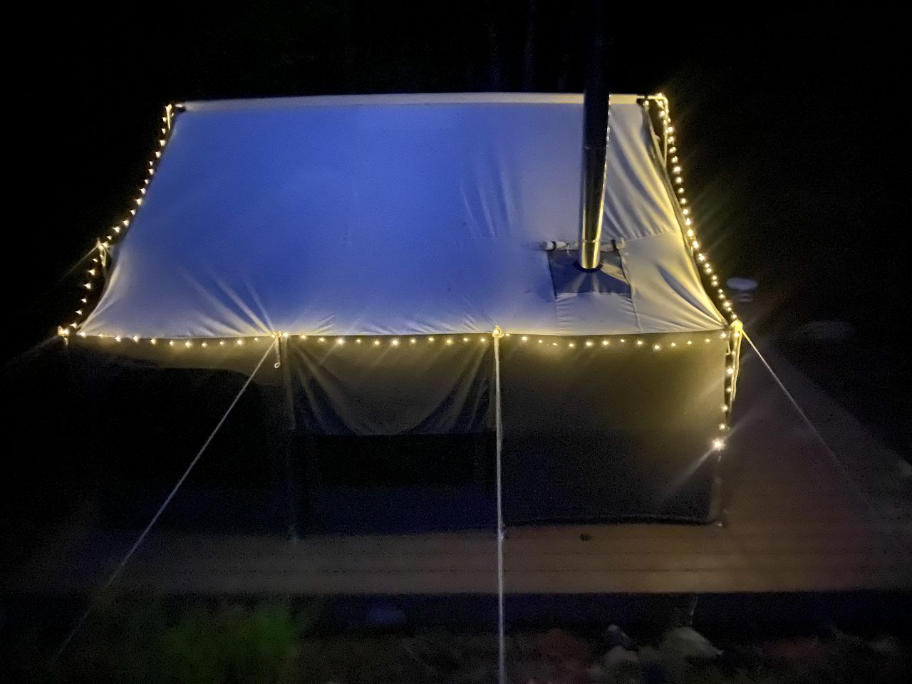 Reconnect with Nature at this Glamping Tent in East Wakefield, New Hampshire