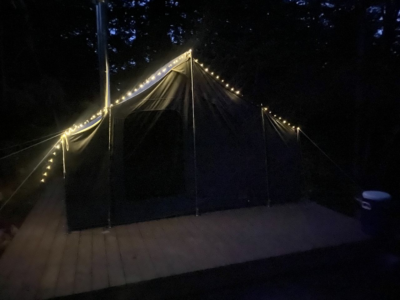 Reconnect with Nature at this Glamping Tent in East Wakefield, New Hampshire