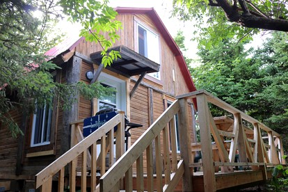 Rustic Cabin Rental Nestled Among the Trees For a Glamping Getaway in Gaspé, Quebec - Photo 3