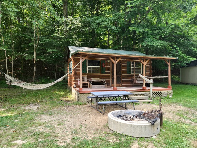 Rural Cabin with Fire Ring Perfect for Outdoor Activities in Indiana