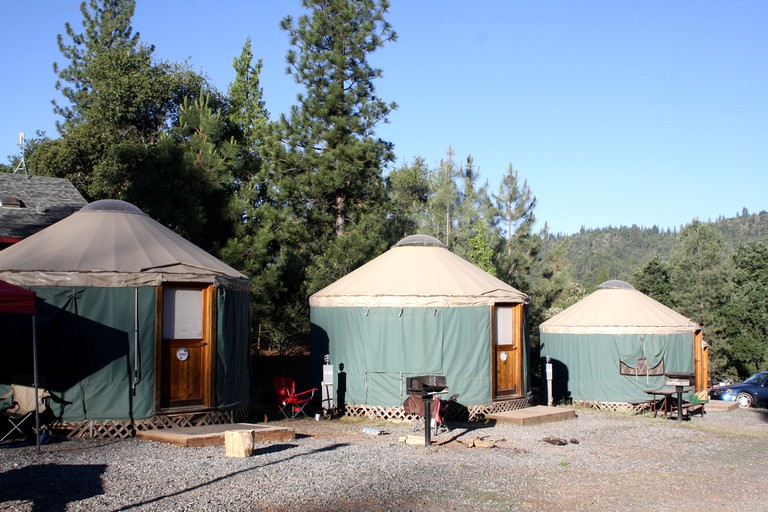 Yosemite yurt rental for a family getaway