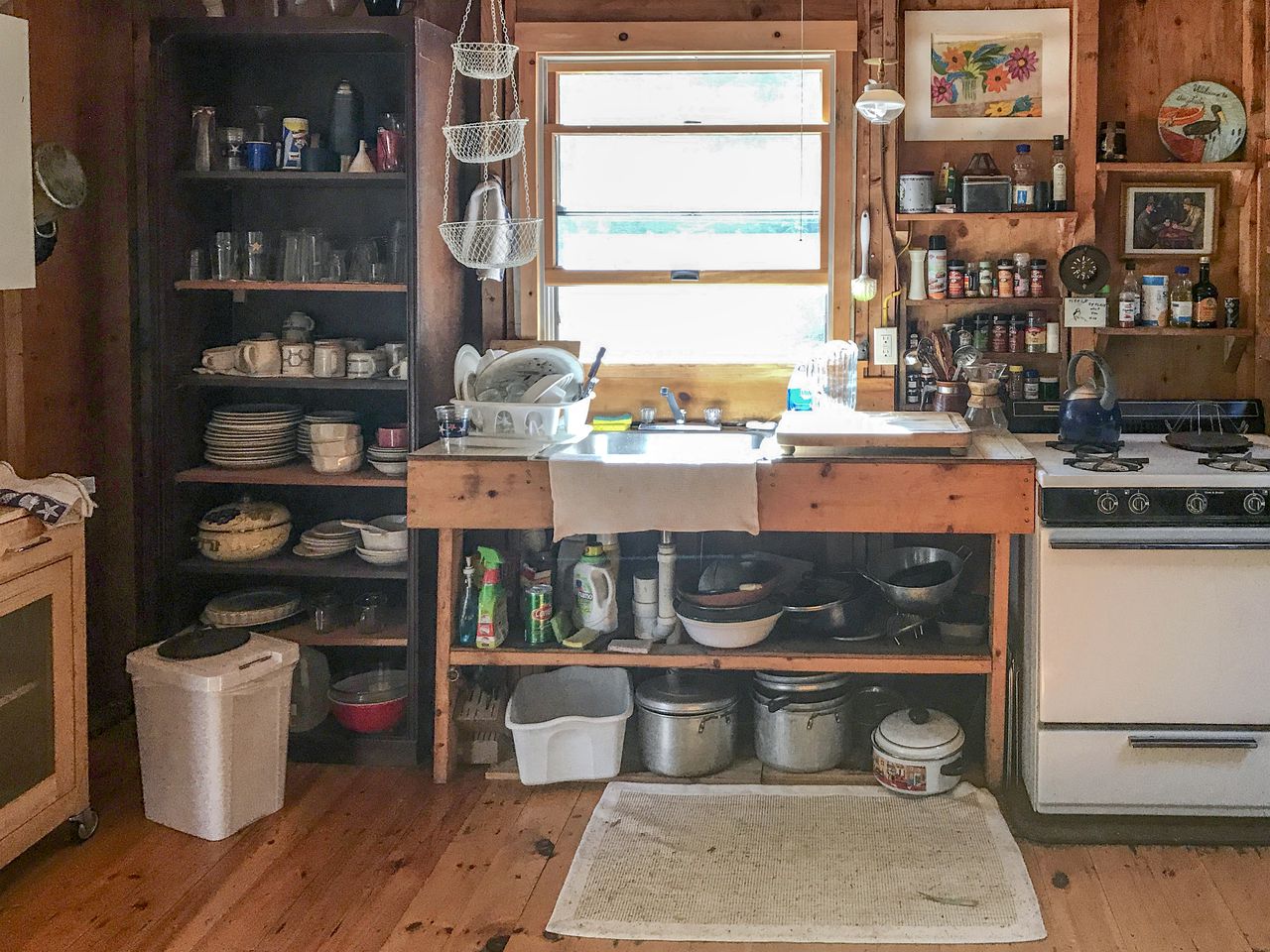 Lakefront Log Cabin Rental Overlooking the East Shore of Muscongus Pond