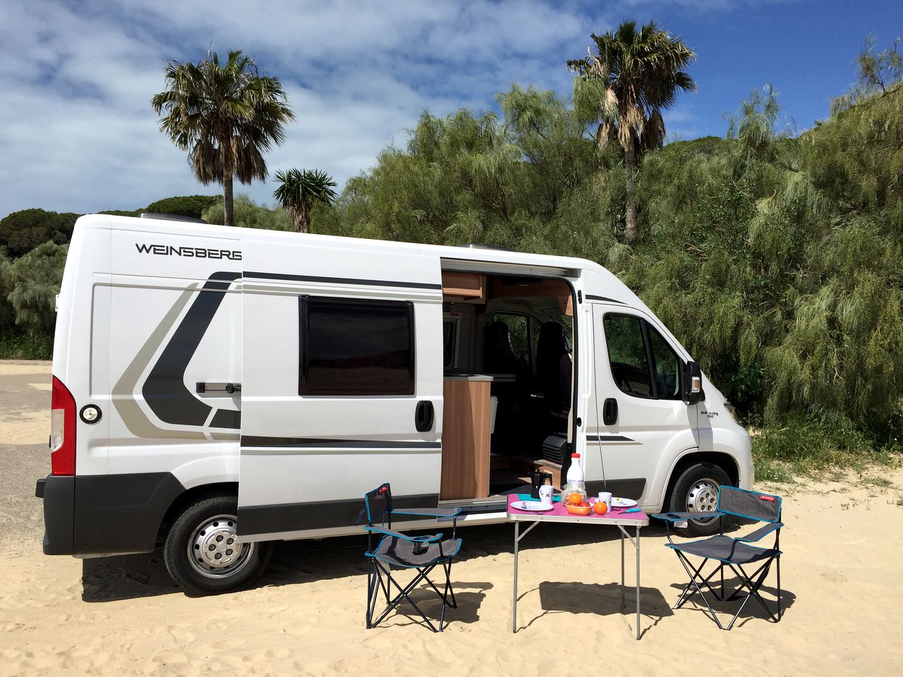 Comfortable and Modern Campervan Rentals in Cadiz, Spain