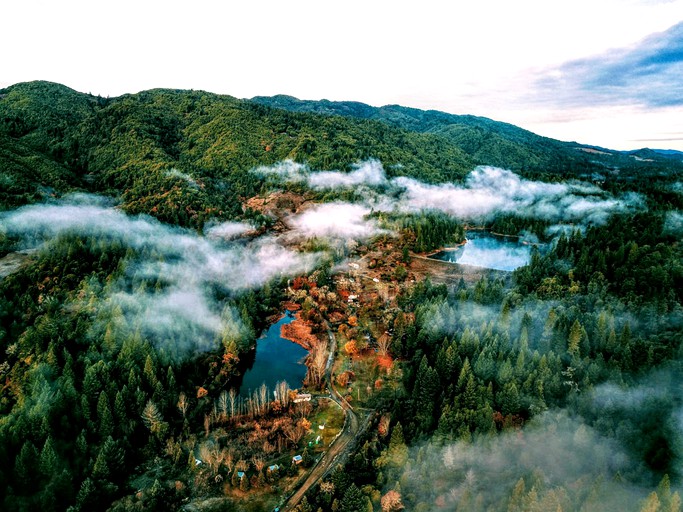 Cabins (United States of America, Laytonville, California)