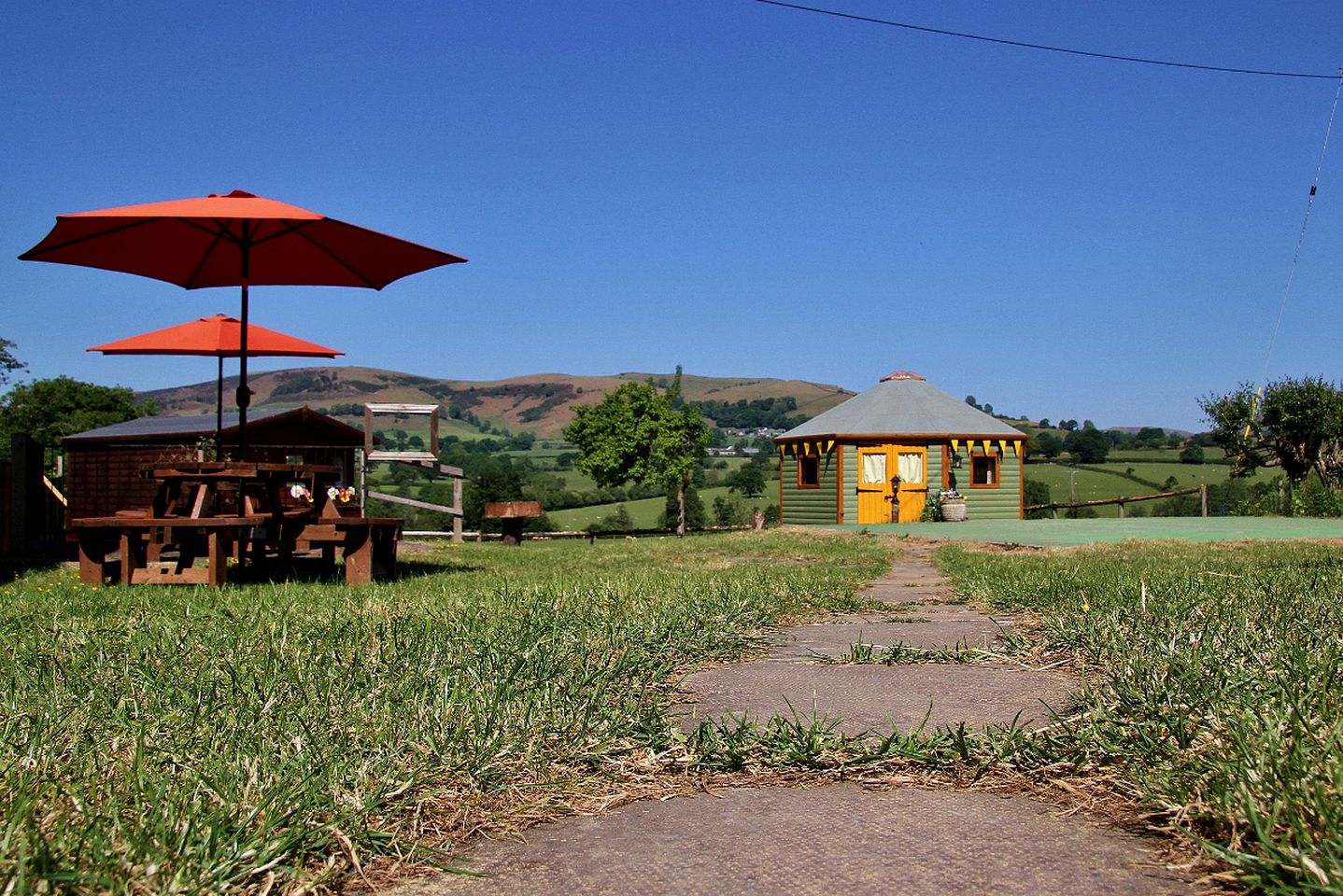 Comfortable and Family-Friendly Yurt Camping on Farm near Eastern Wales