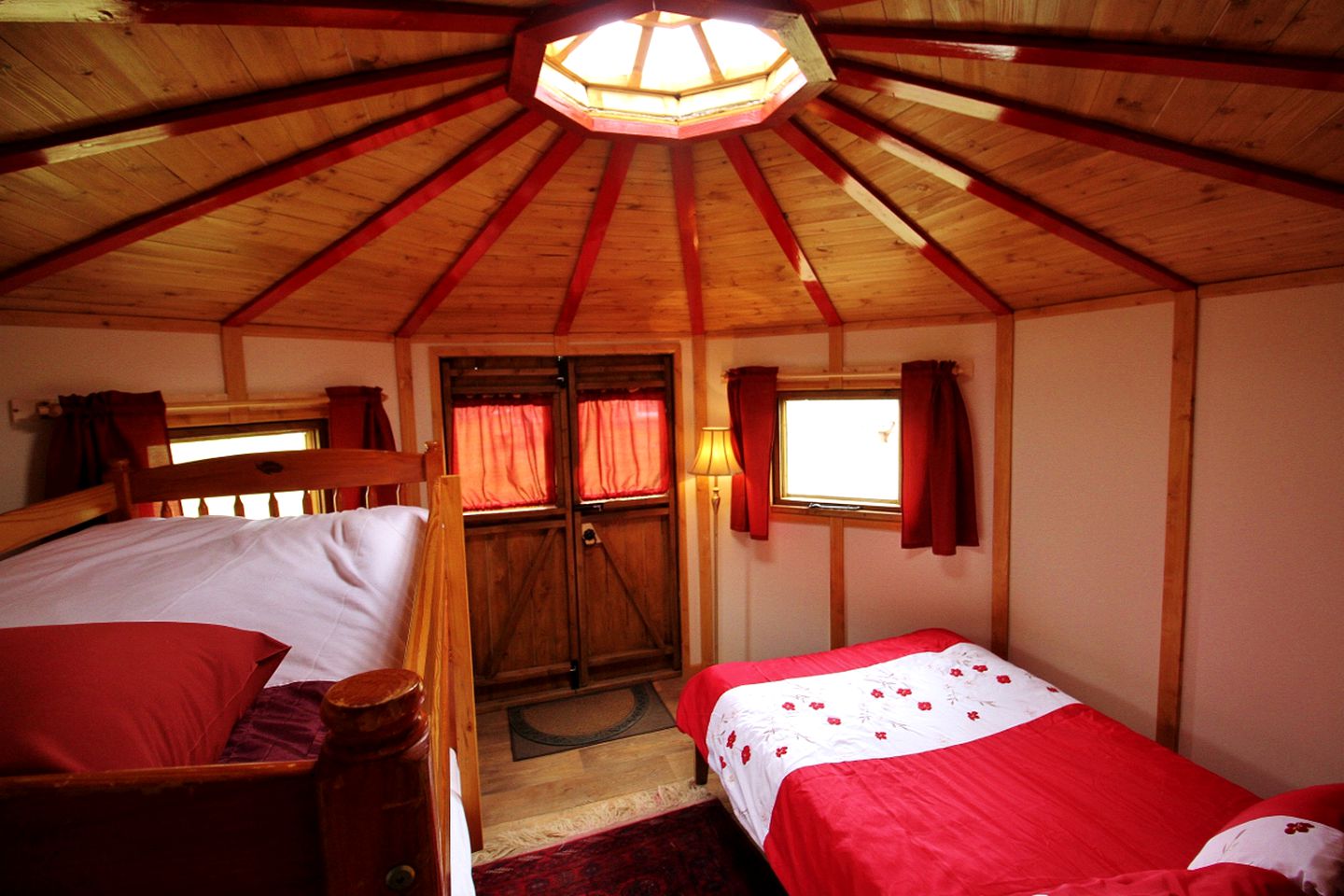 Cozy Yurt Rental on a Traditional English Farm Located in the West Midlands, UK