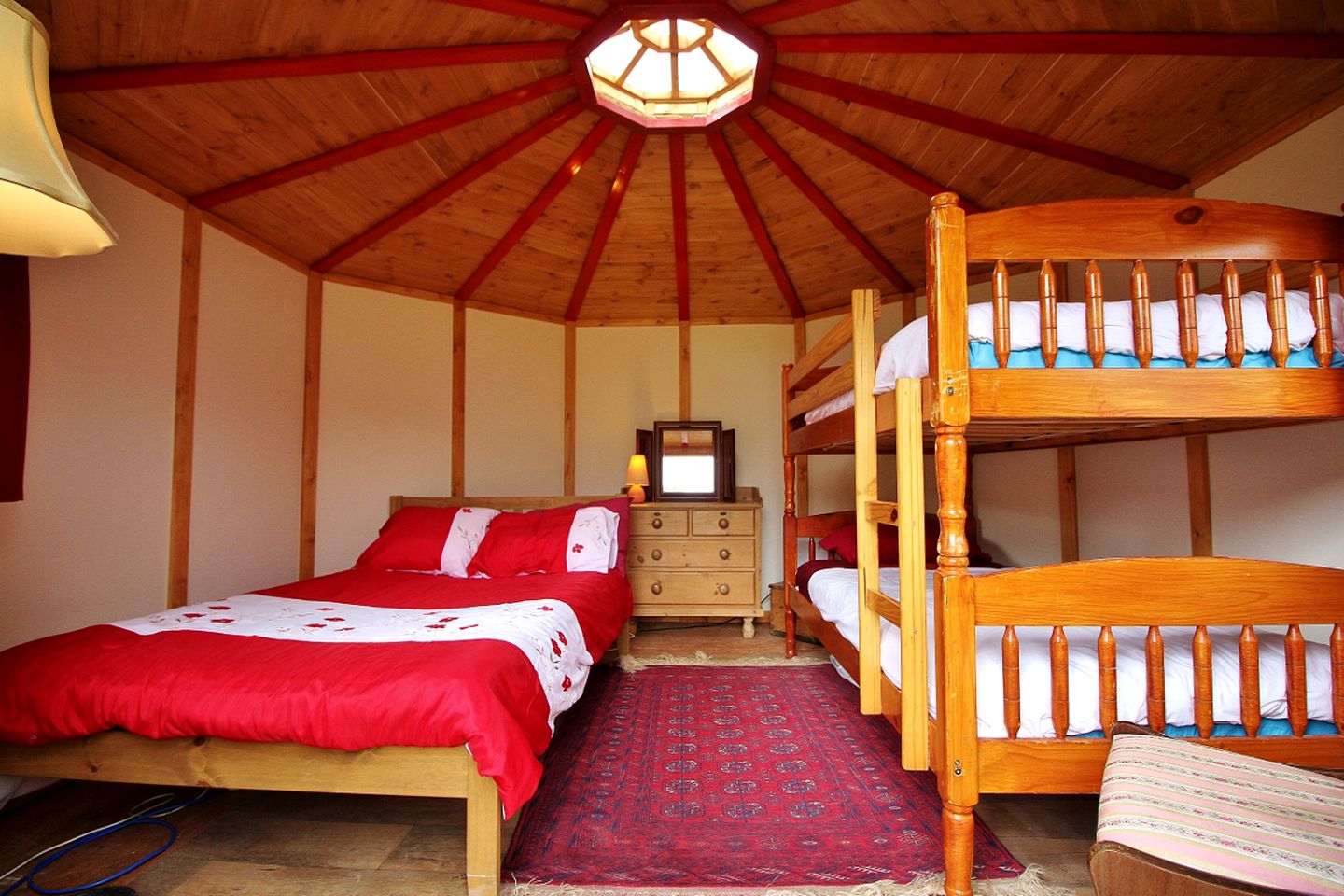 Cozy Yurt Rental on a Traditional English Farm Located in the West Midlands, UK