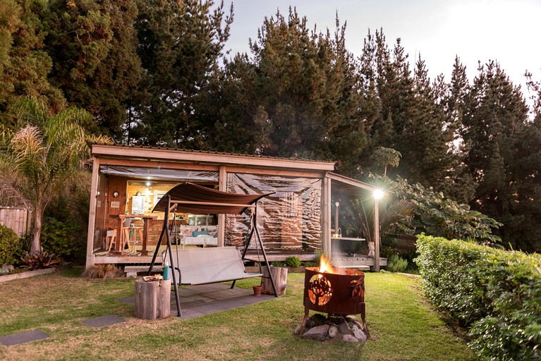 Bell Tents (New Zealand, Bay of Plenty, North Island)