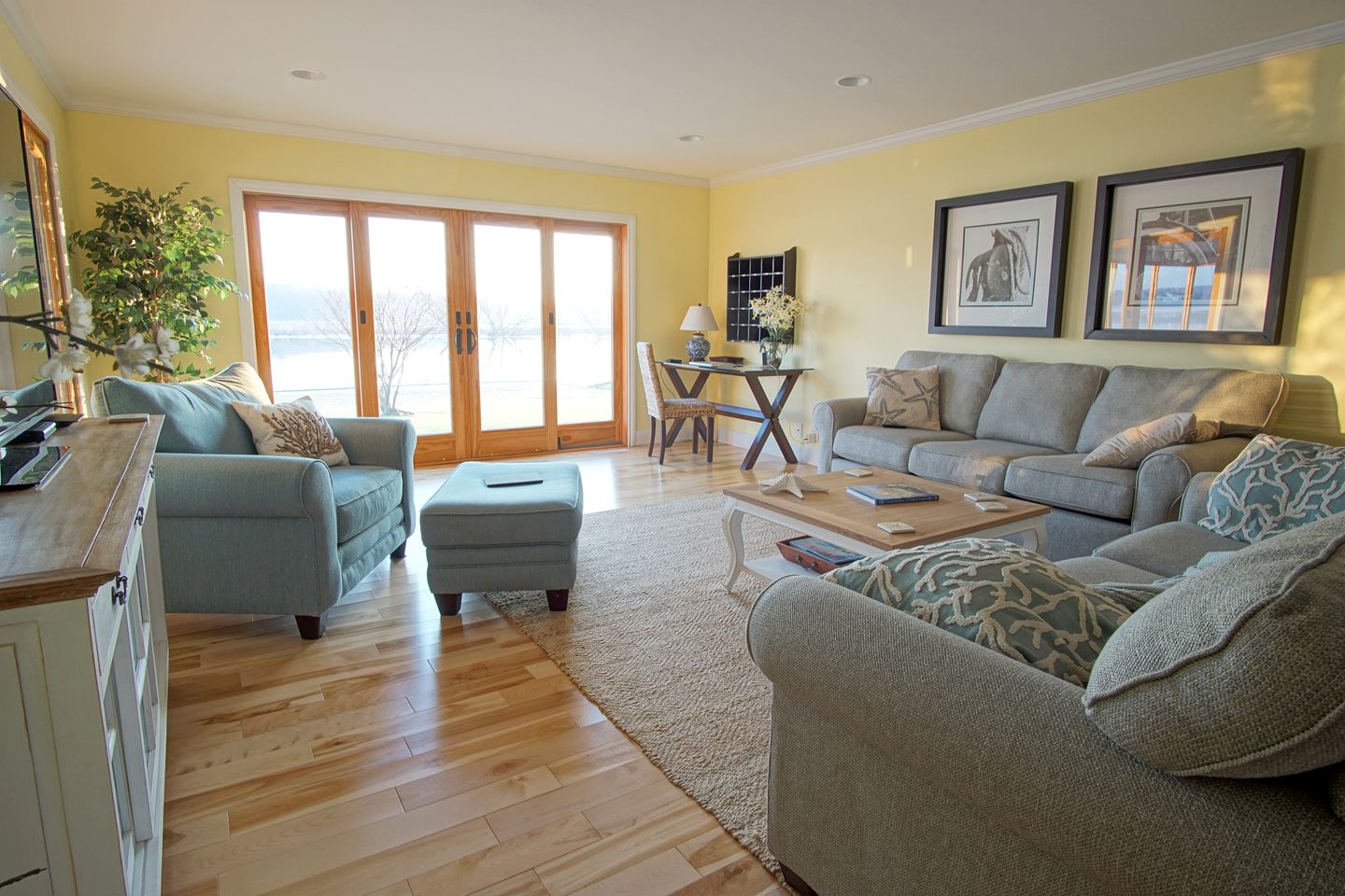 Elegant Waterfront Vacation Rental with a Pool and Spa near Saugatuck, Michigan