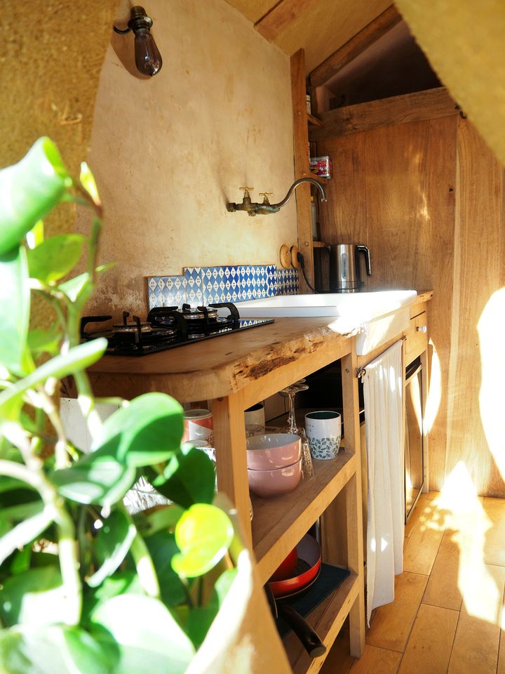 Eco-Cabin Surrounded by Gardens and Orchards in Brittany, France