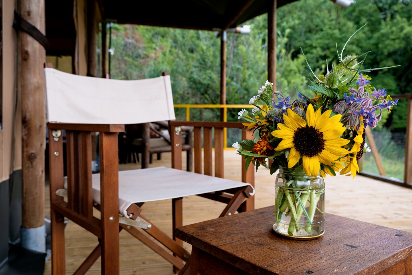 Glamping Getaway in a Safari Tent in the Aveyron Valley, France
