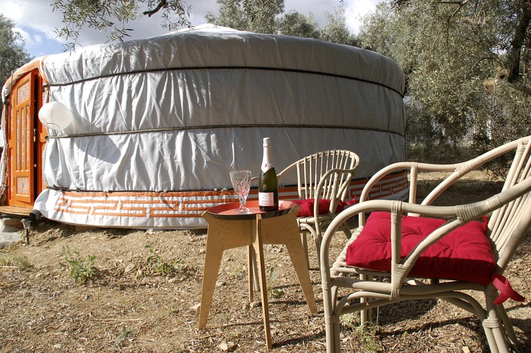 Yurts (Spain, Malaga, Andalusia)