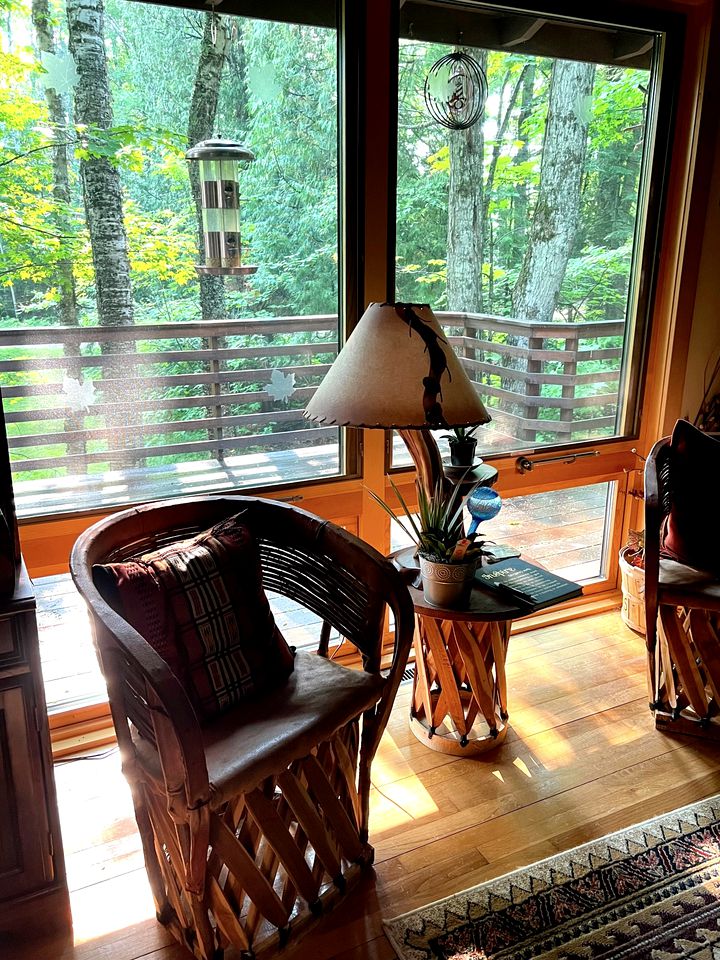 Secluded Waterfront Cabin Rental on Lake Superior near Red Cliff, Wisconsin