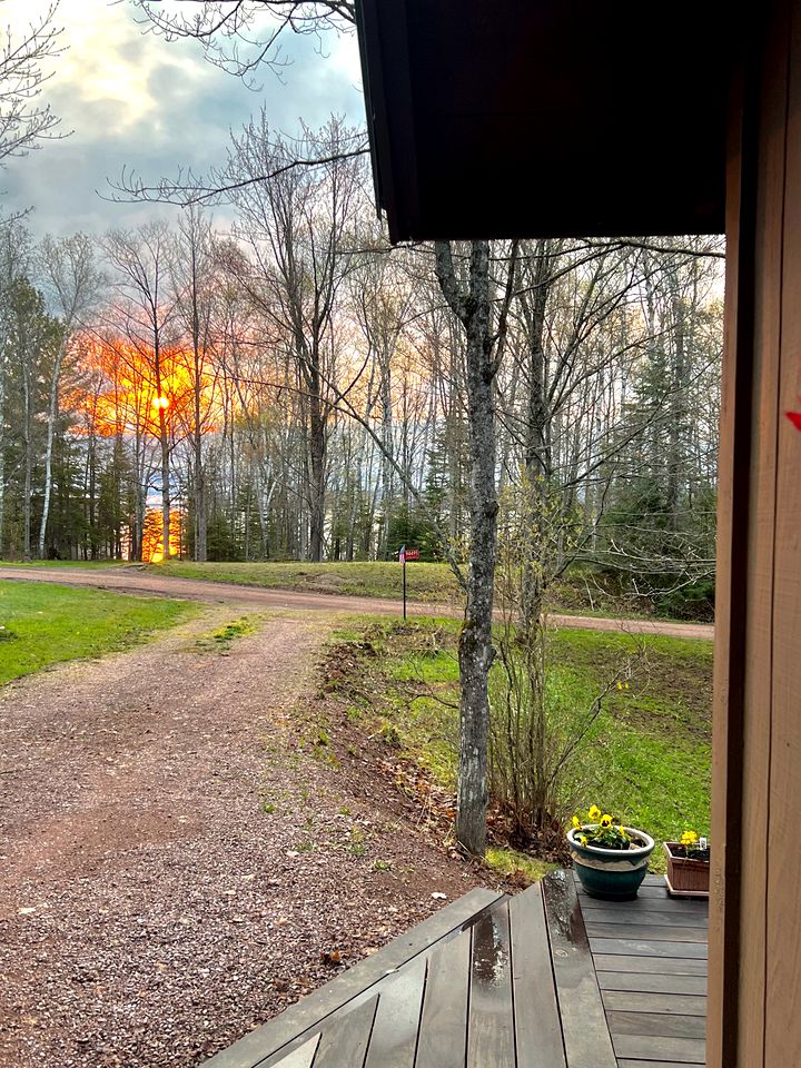 Secluded Waterfront Cabin Rental on Lake Superior near Red Cliff, Wisconsin