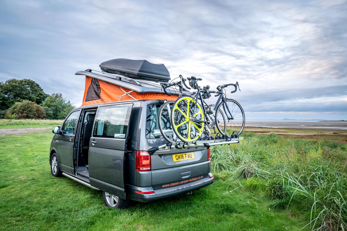 Modern T6 Volkswagen Campervan Rentals based in the Scottish Borders