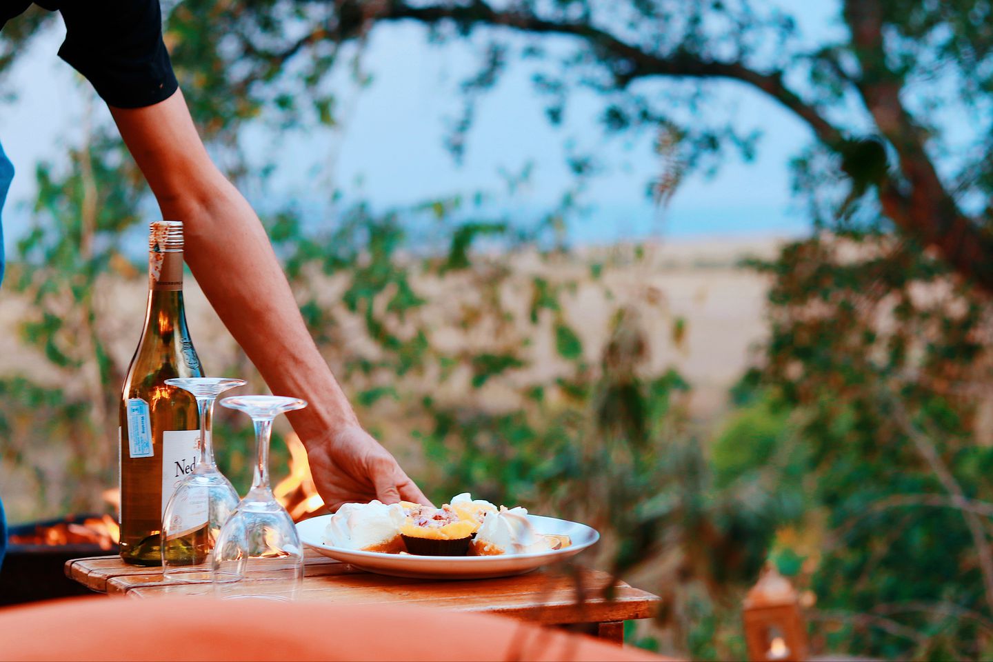 Traditional Luxury Tents on Large Game Reserve in Kenya