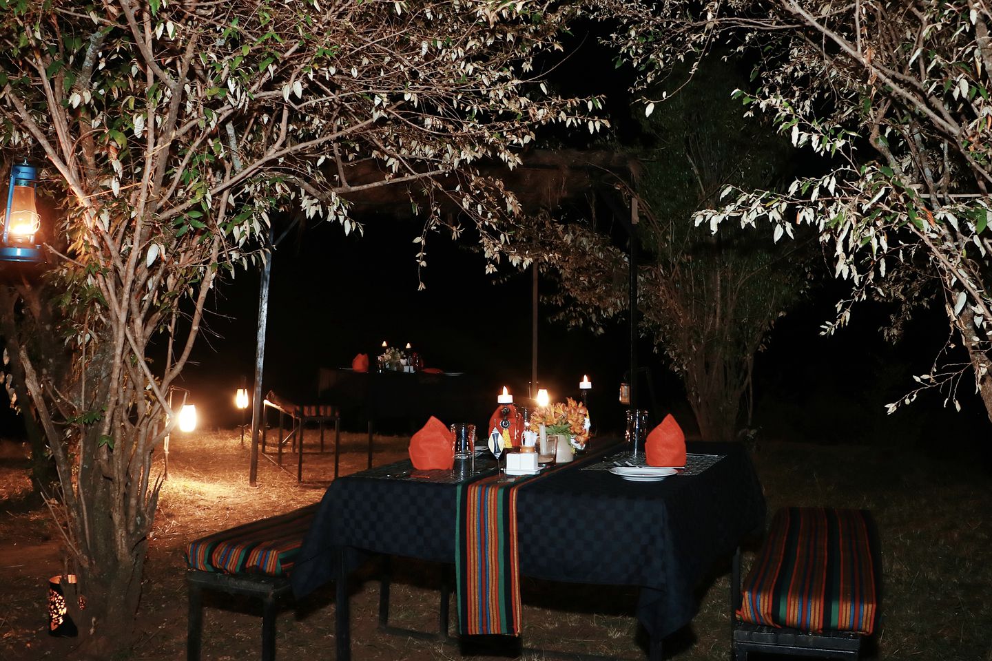 Traditional Luxury Tents on Large Game Reserve in Kenya