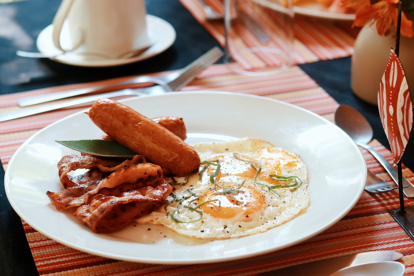 Traditional Luxury Tents on Large Game Reserve in Kenya