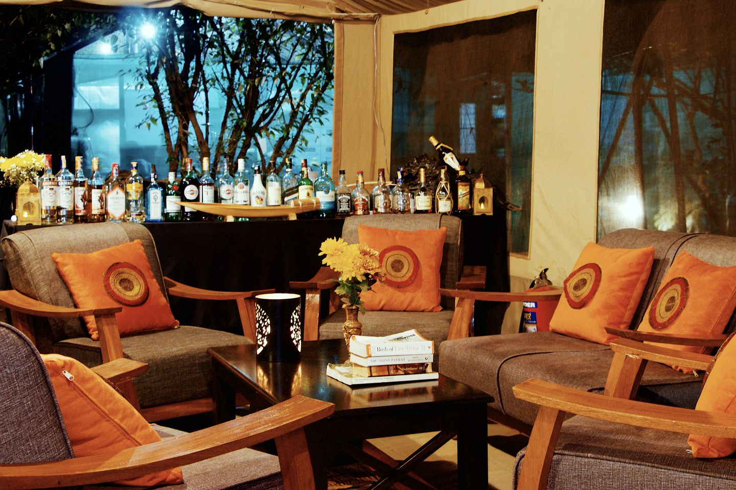 Traditional Luxury Tents on Large Game Reserve in Kenya