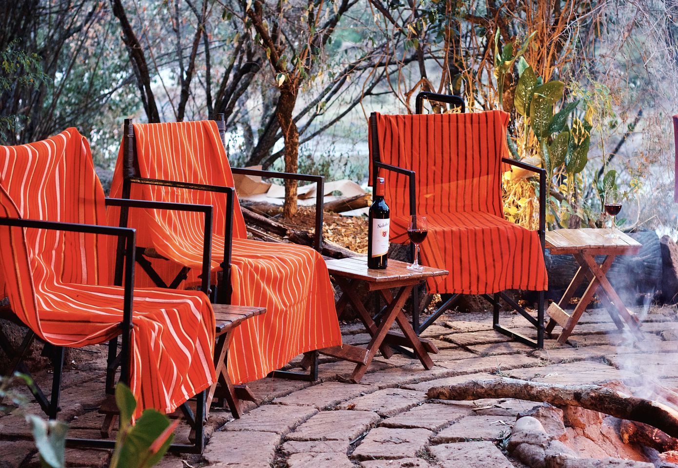 Traditional Luxury Tents on Large Game Reserve in Kenya