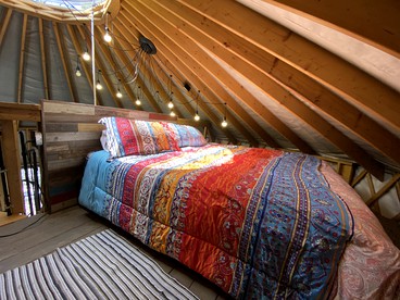 Spacious Yurt with Hot Tub for the Ideal Blue Ridge Parkway Getaway