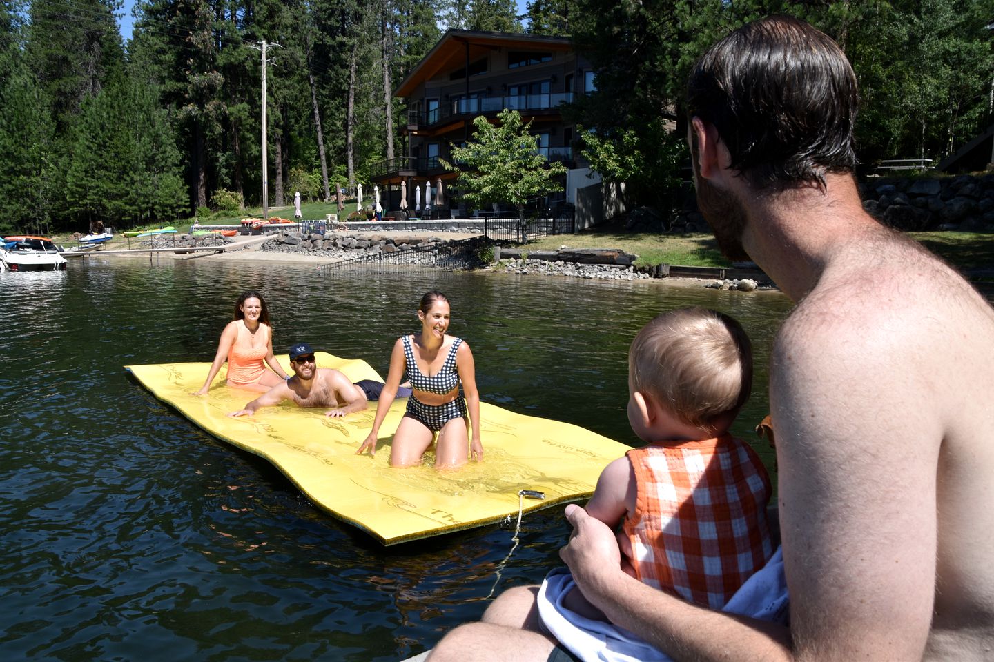 Secluded and Spacious Family Cabin Rental on Hayden Lake, Idaho