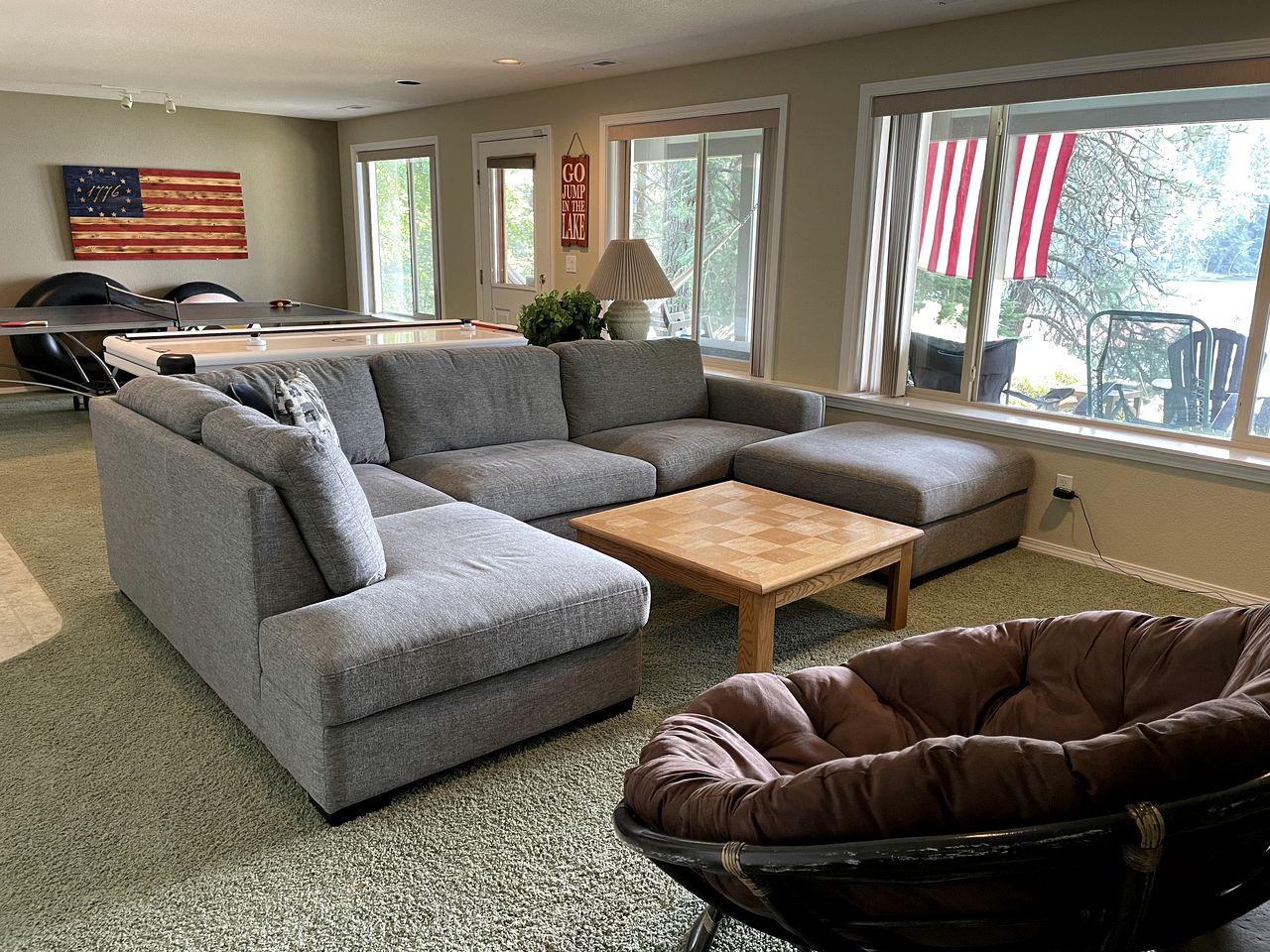 Secluded and Spacious Family Cabin Rental on Hayden Lake, Idaho