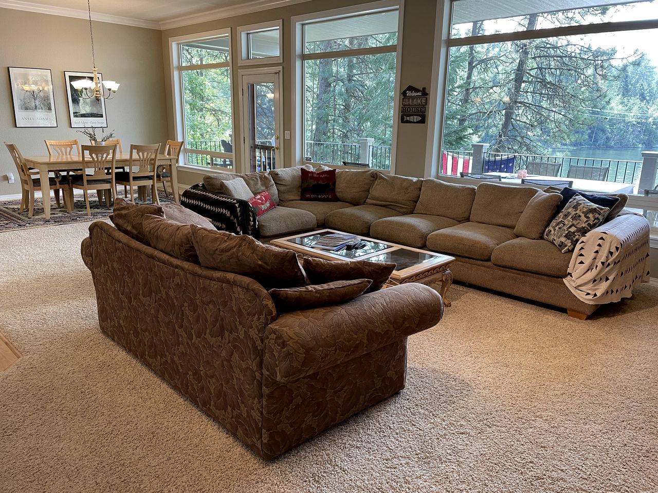 Secluded and Spacious Family Cabin Rental on Hayden Lake, Idaho