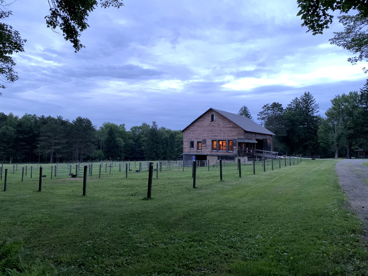 Deluxe Barn on a Horse Farm in Allegheny National Forest