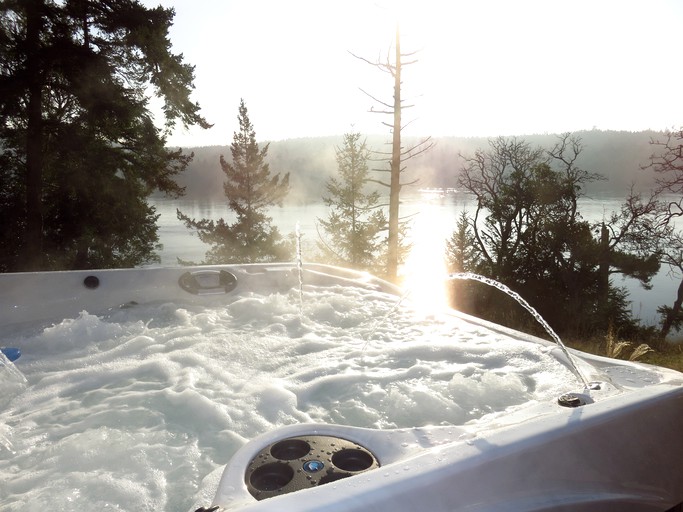 Log Cabins (Galiano Island, British Columbia, Canada)