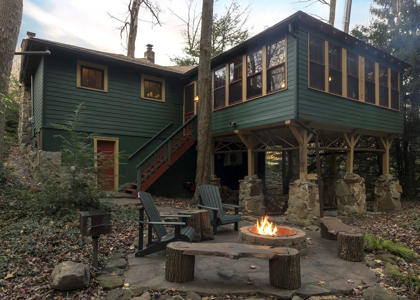 Historic Mountain Cottage Rental with Classic and Modern Features in Somerset, Pennsylvania