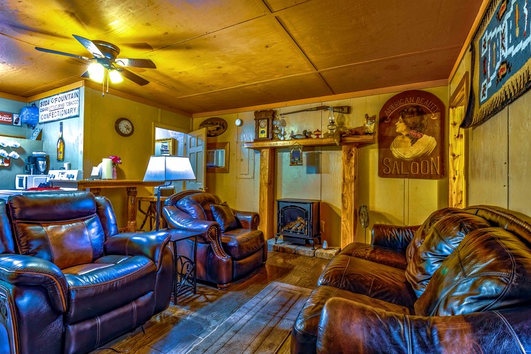 Log Cabins (United States of America, Cherokee, North Carolina)