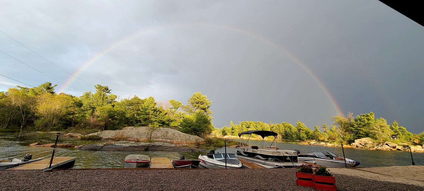 Waterfront Cottage Rental with Amazing Views of Georgian Bay in Nobel, Ontario