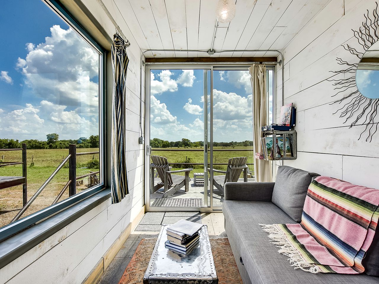 Modern and Rustic Vacation Rental near Round Top Antiques Fair in Southeast Texas